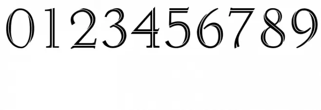 OPTIDeRoosInlineInitials Font OTHER CHARS