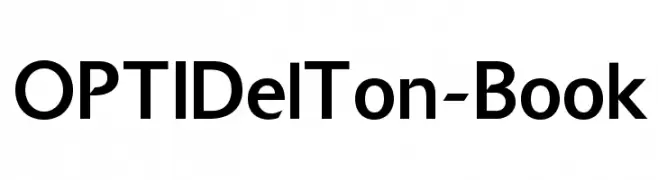 OPTIDelTon-Book  Descarca Fonturi Gratis