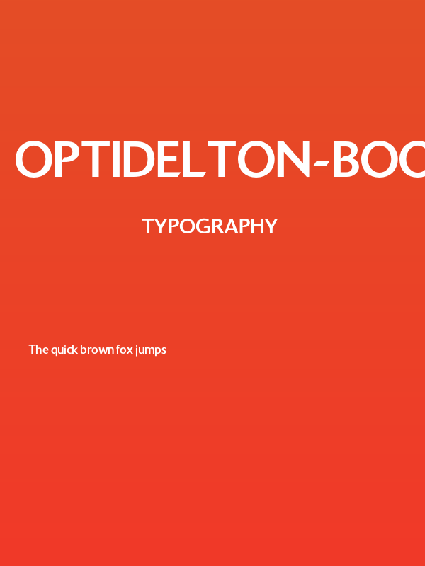 OPTIDelTon-Book Poster