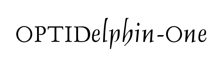 OPTIDelphin-One Font