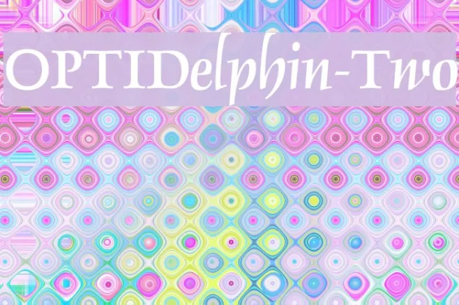 OPTIDelphin-Two Example 1