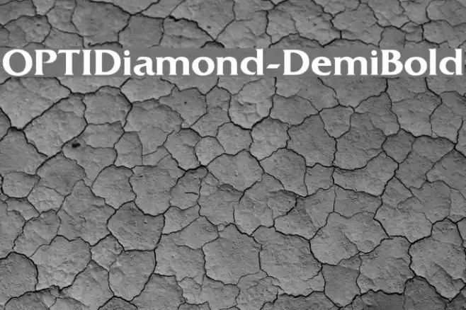 OPTIDiamond-DemiBold Font examples