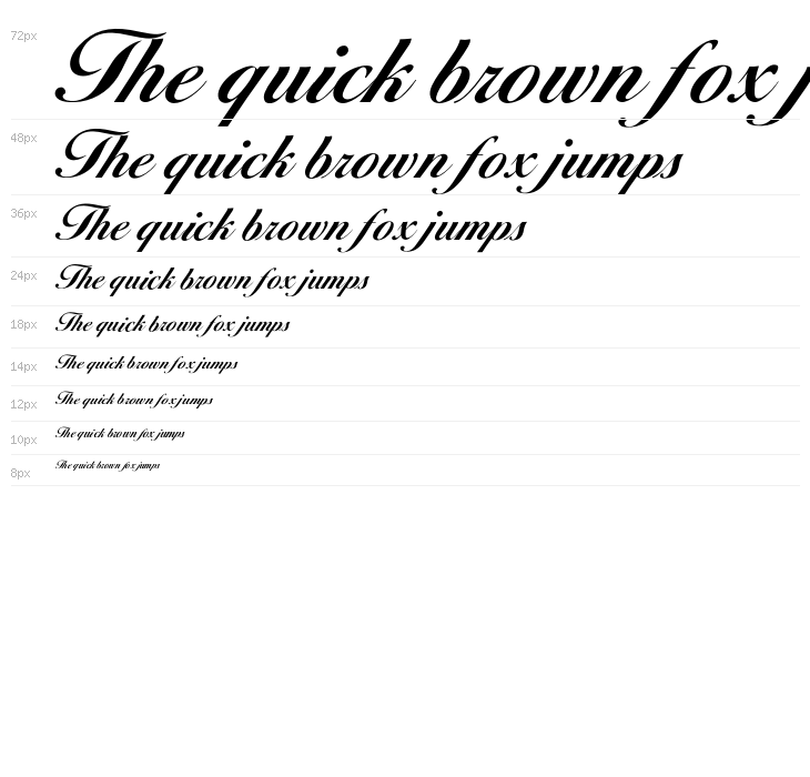 OPTIDiannaScript-BoldAgen Waterfall