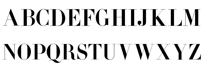 OPTIDidotCBS-Special Font LOWERCASE