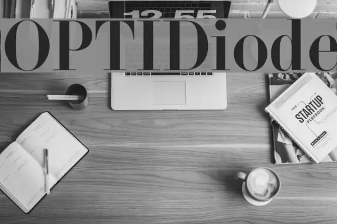 OPTIDiode Font examples