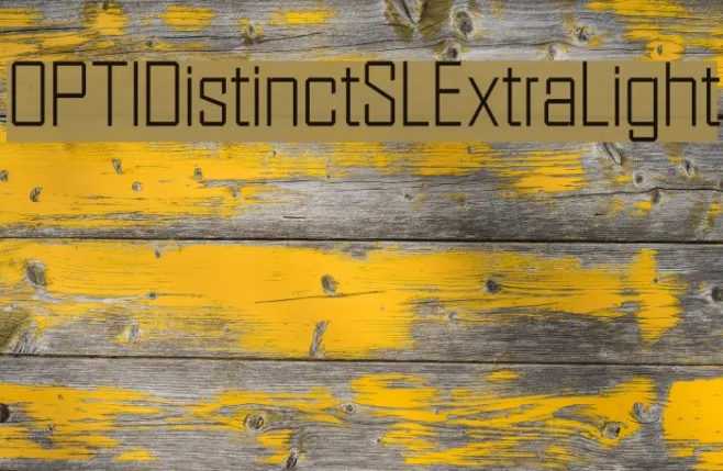 OPTIDistinctSLExtraLight Example 3