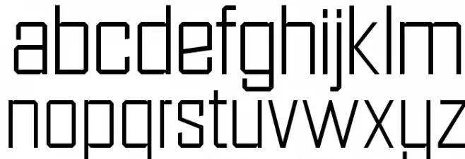 OPTIDistinctSLExtraLight Fuentes MINÚSCULAS