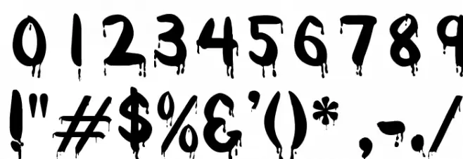 OPTIDracula Font OTHER CHARS