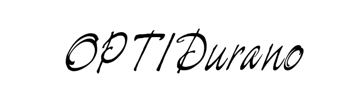 OPTIDurano Font
