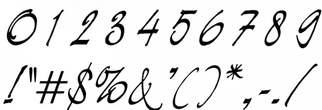 OPTIDurano Font OTHER CHARS