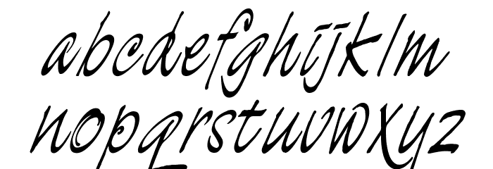 OPTIDurano Font LOWERCASE