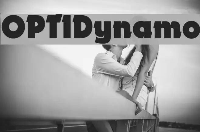 OPTIDynamo Font examples