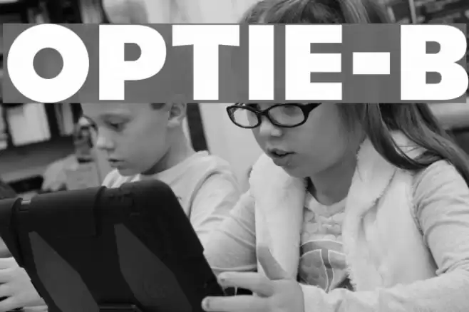 OPTIEagle-Bold Font examples