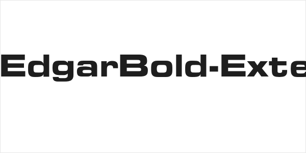 OPTIEdgarBold-Extended Logo
