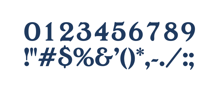 OPTIEdwallian-Bold Other Characters