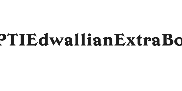 OPTIEdwallianExtraBold Logo