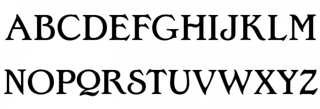 OPTIEdwallianMedium Schriftart Groß