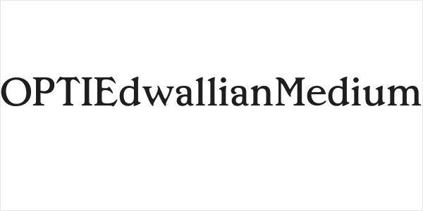 OPTIEdwallianMedium Logo