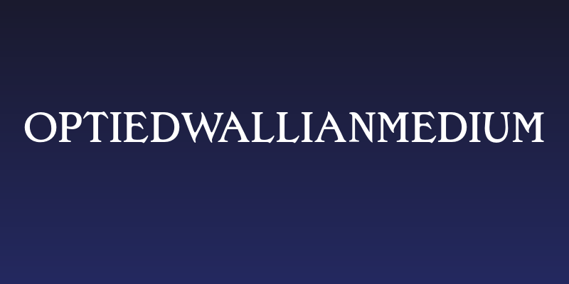 OPTIEdwallianMedium Social Header