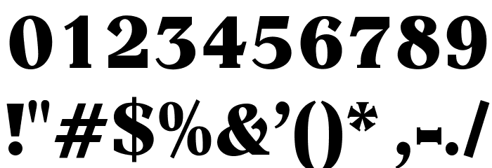 OPTIEinstein-Black Font OTHER CHARS