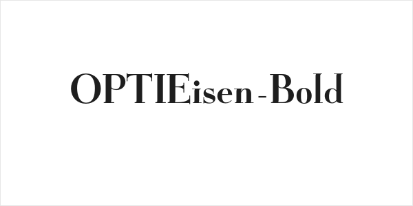 OPTIEisen-Bold Logo