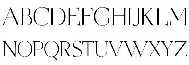 OPTIEisen-Light フォント 大文字