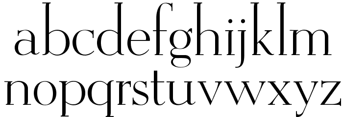 OPTIEisen-Light Font LOWERCASE
