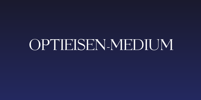 OPTIEisen-Medium Social Header