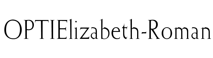 OPTIElizabeth-Roman  baixar fontes gratis