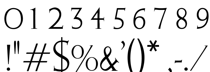 OPTIElizabeth-Roman Font OTHER CHARS