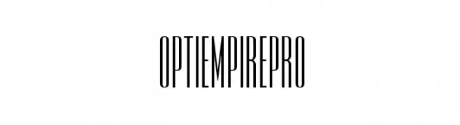 OPTIEmpirePro  baixar fontes gratis