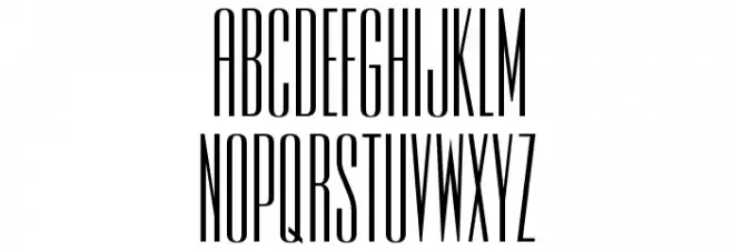 OPTIEmpirePro Schriftart Groß