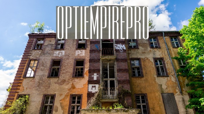 OPTIEmpirePro Font examples