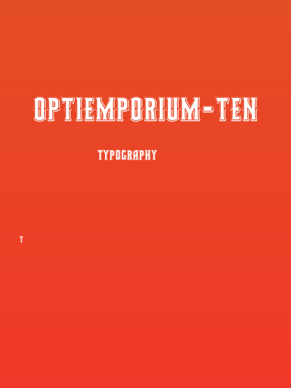 OPTIEmporium-Ten Poster
