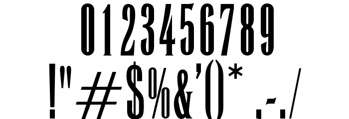 OPTIEngeEtienne Font OTHER CHARS