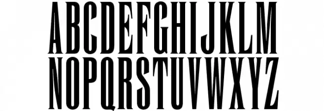 OPTIEngeEtienne 字体 大写