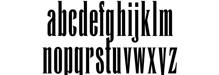 OPTIEngeEtienne Font LOWERCASE