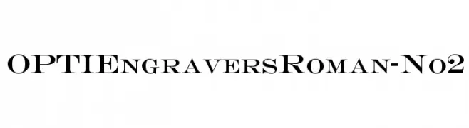 OPTIEngraversRoman-No2  baixar fontes gratis