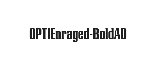 OPTIEnraged-BoldAD Logo