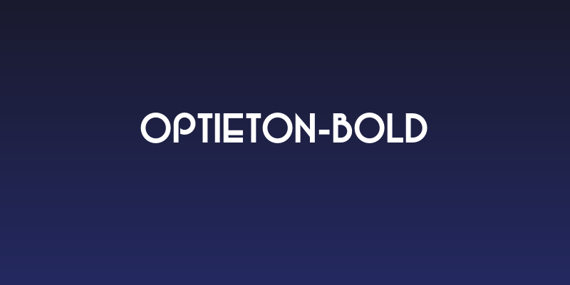 OPTIEton-Bold Social Header