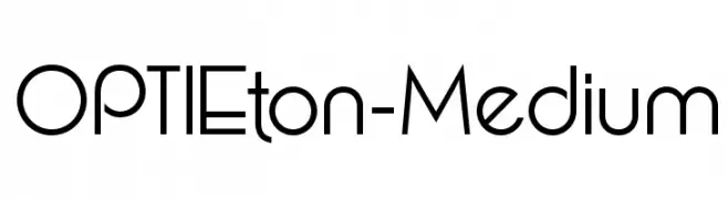 OPTIEton-Medium  les polices de caractères gratuit tlcharger