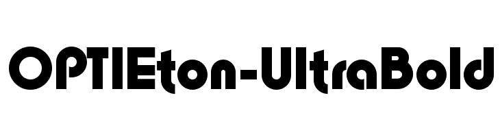 OPTIEton-UltraBold  baixar fontes gratis
