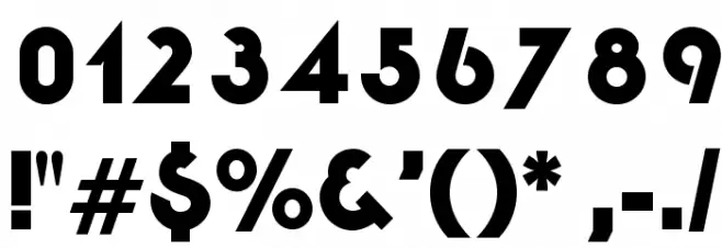 OPTIEton-UltraBold Font OTHER CHARS