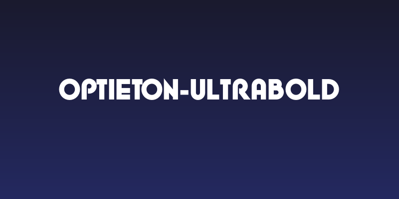 OPTIEton-UltraBold Social Header