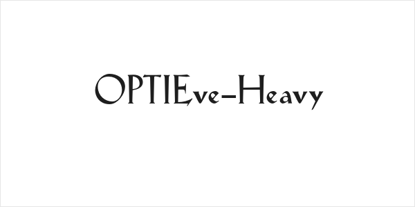 OPTIEve-Heavy Logo