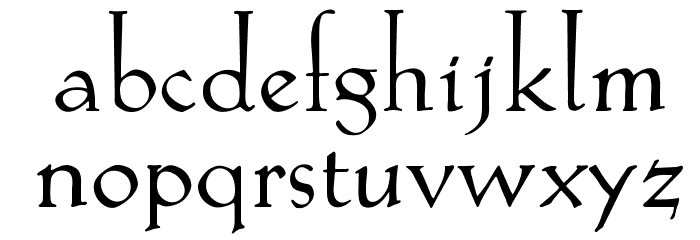OPTIEve-Light Шрифта строчной