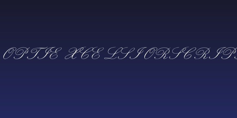 OPTIExcelsiorScript Social Header