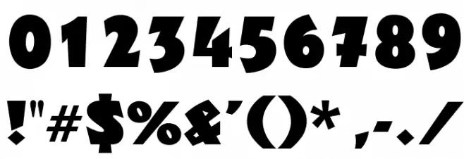 OPTIFantastiK Font OTHER CHARS