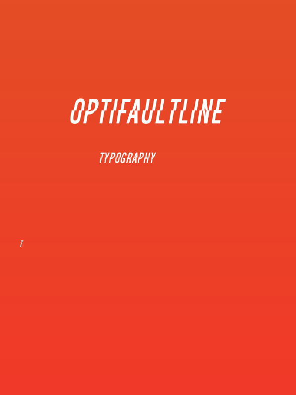 OPTIFaultLine Poster