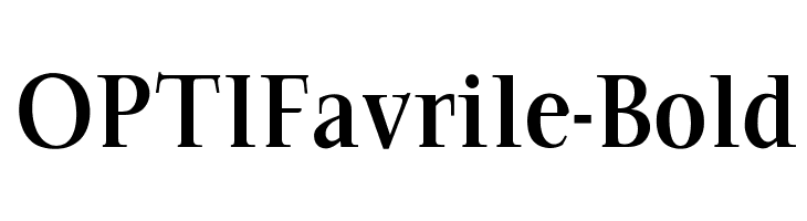 OPTIFavrile-Bold  Скачать бесплатные шрифты